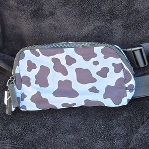 Stylish Cow Print Belt Bag